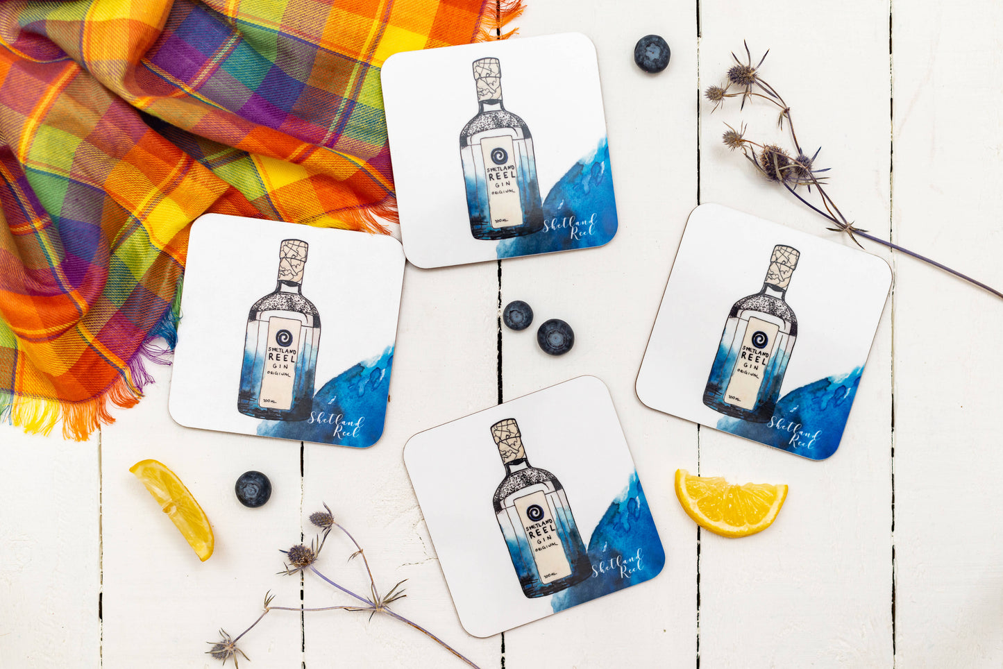 Scottish Gin Coasters