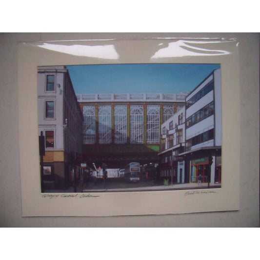 Glasgow Central Station. Art Print.
