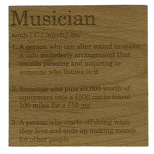 Wooden coasters - occupations (2 of 2)