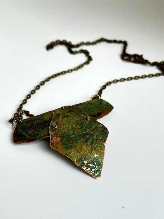 Necklace, Geometric Found Beneath