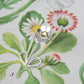 Sterling silver daisy brooch