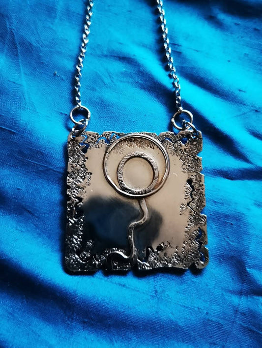 Silver Flower Pendant