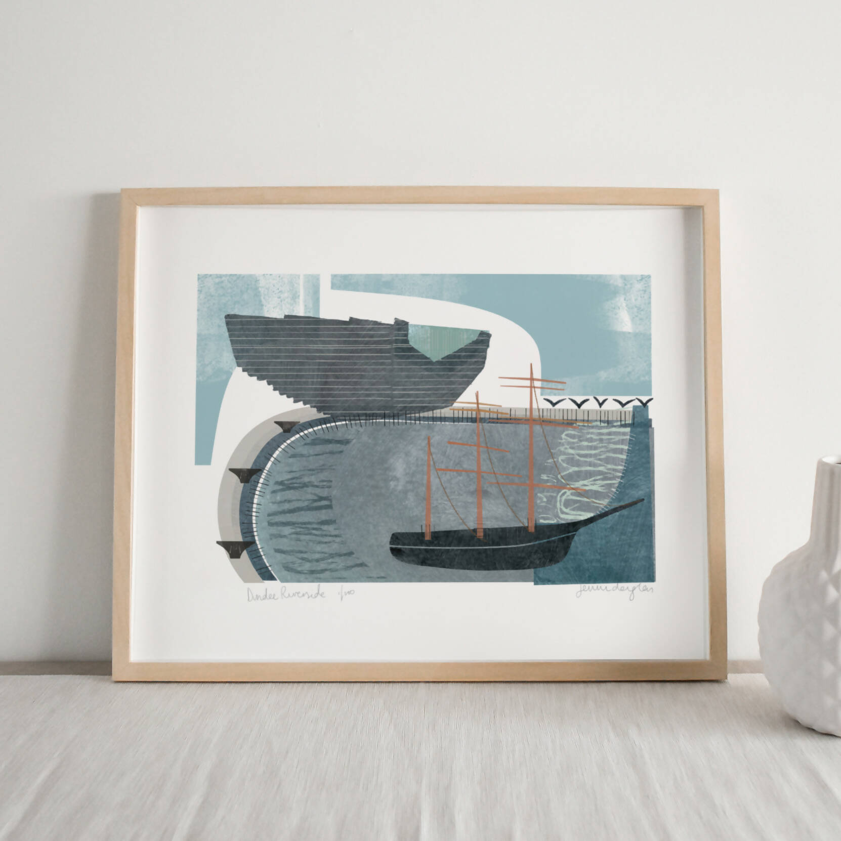 Dundee Riverside Art Print – Scottish Design Exchange