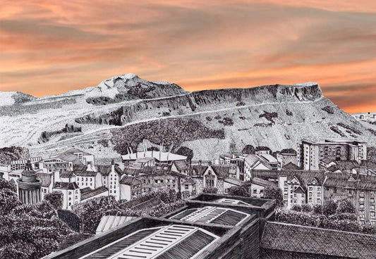 Edinburgh Arthur's Seat print