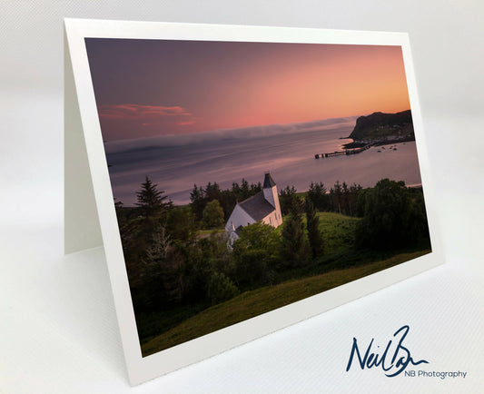 Uig, Isle of Skye - Scotland Greeting Card - Blank Inside