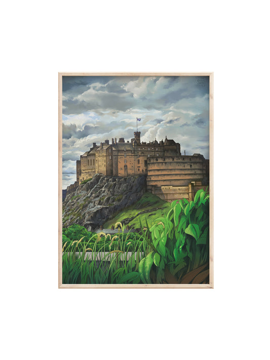 Edinburgh Castle White