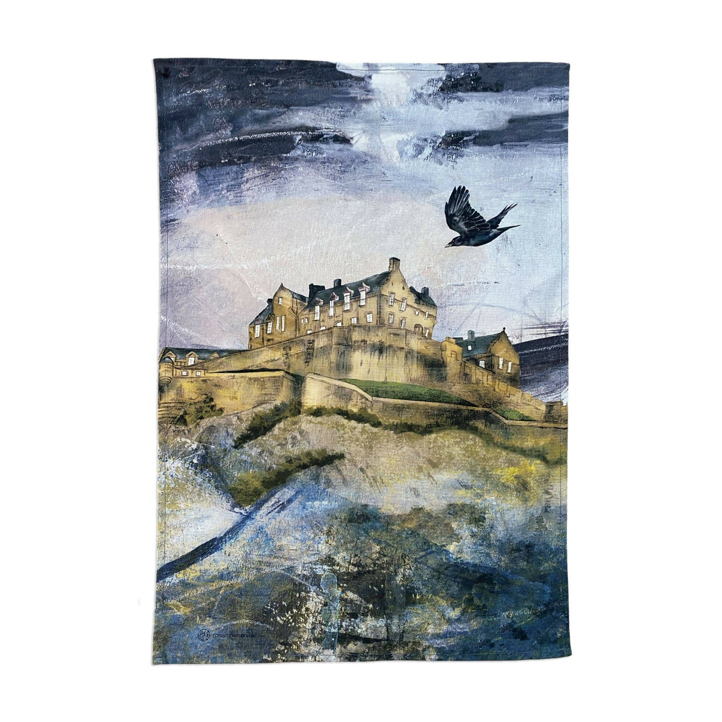 Edinburgh Castle Cotton Tea-Towel