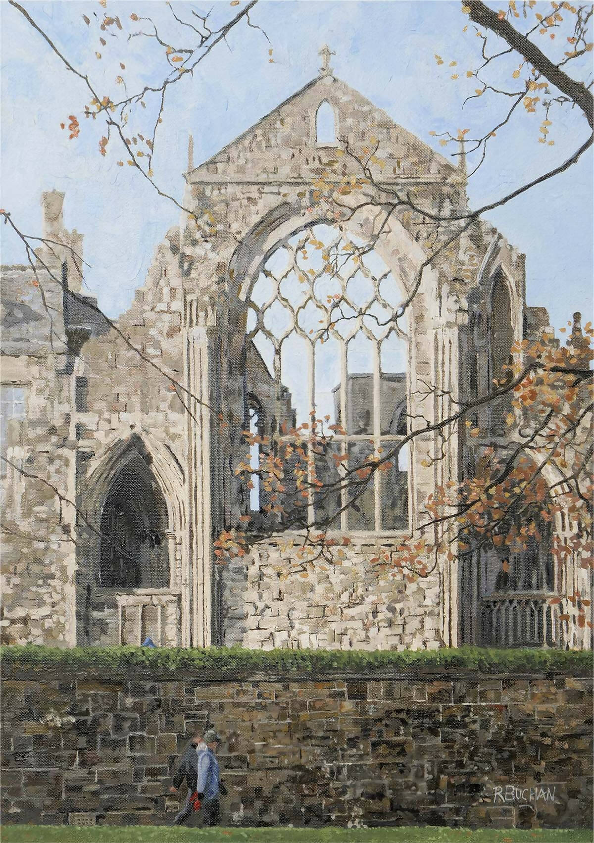 Holyrood Abbey giclée print – Scottish Design Exchange Holyrood Abbey giclée print – Scottish Design Exchange