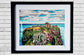Dunnottar Castle Giclee Art Print- Framed/ Unframed