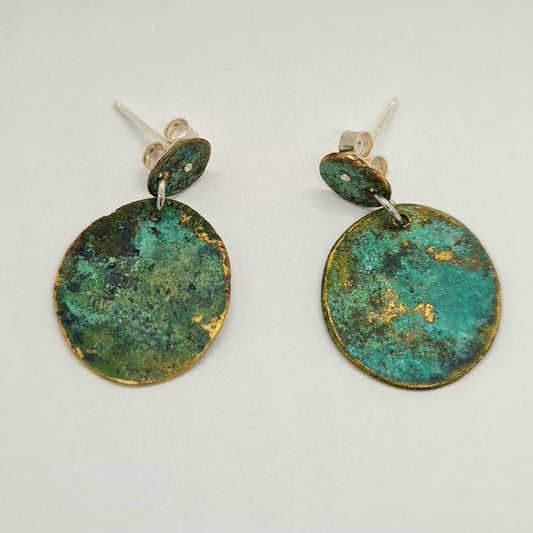 Found Beneath Double Earrings