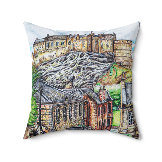 Edinburgh Vennel View Indoor Decorative Cushion