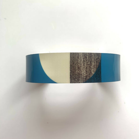 Balance Narrow Cuff Bracelet (Blue)