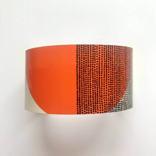 Balance Wide Cuff Bracelet - Orange